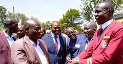 DP Rigathi Gachagua at Kianyaga Boys High School on March 18, 2023