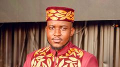 Kenyan actor Nick Kwach