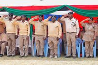 National Government Administration Officers during a function in Kipipiri, Nyandarua on Tuesday, February 7, 2023