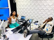 Sheila Kwamboka and Oga Obinna