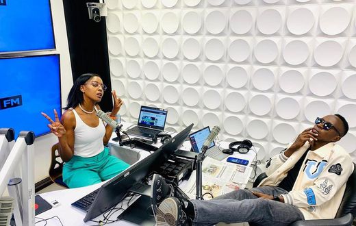 Sheila Kwamboka and Oga Obinna