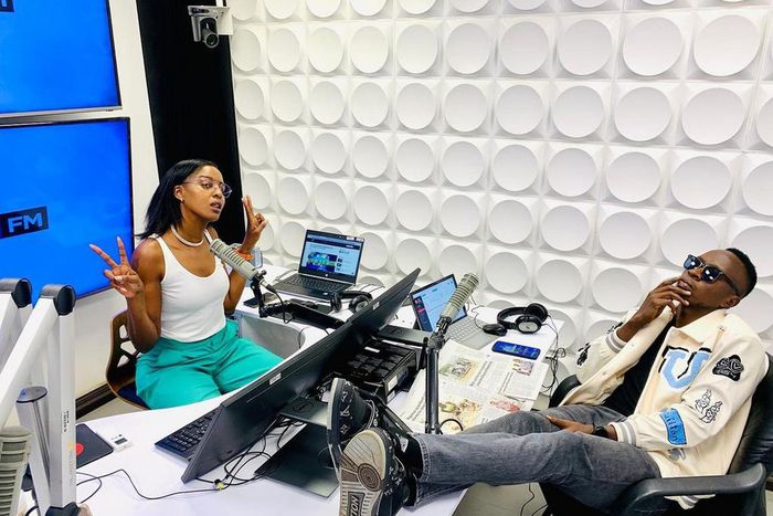 Sheila Kwamboka and Oga Obinna