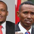 A collage photo of Ben Kitili and Nyali MP Mohamed Ali