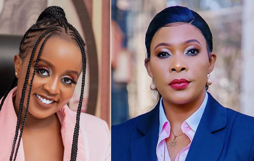From left: Nadia Mukami & Janet Otieno