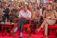 President William Ruto during a Sunday service at Isiolo Boys High School on May 21, 2023