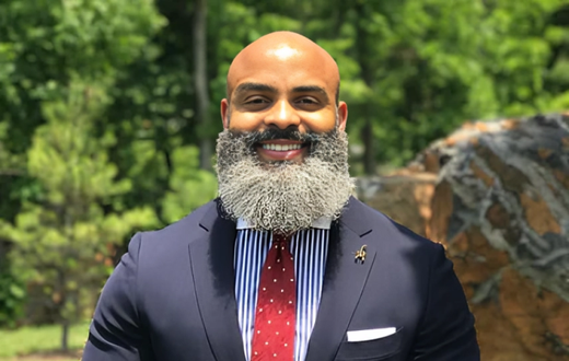 A man with a long beard
