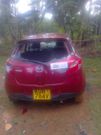 A Mazda Demio that Odhiambo B. Otieno gifted his father