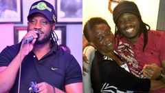 Bebe Cool and his mother