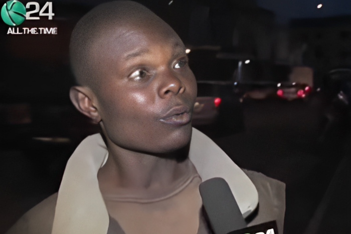 Leonard Omusula speaking to K24