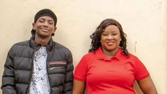 Kanze Dena and her son Amani