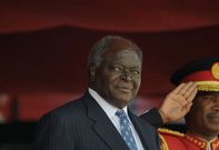 Former President Mwai Kibaki. [Tony Karumba/AFP Getty Images]