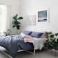 Plants in the bedroom is an endeavour to restful sleep and well-being [HuntingforGeorge]