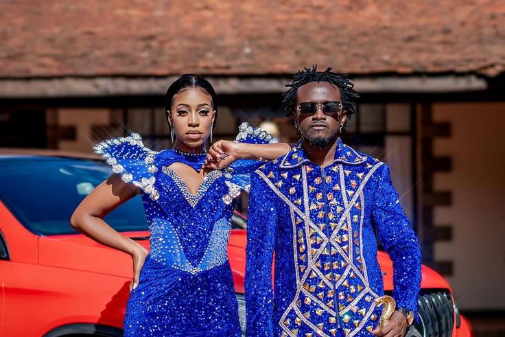 Diana Marua with her husband Kevin Bahati (Instagram)