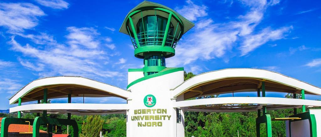 Egerton University main gate.