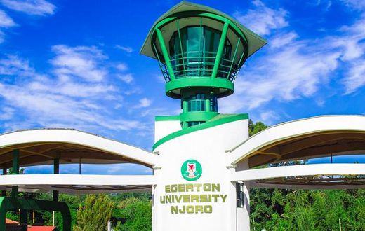 Egerton University main gate.