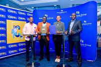 Churchill, MC Jessy during the launch of the new season of Churchill Show