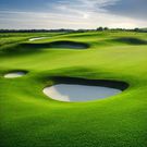 AI-generated image of a golf course