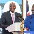 A collage image of President William Ruto and Raila Odinga