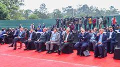 Iranian delegation to Kenya at State House
