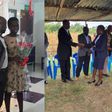 A collage image of photos of Bomet Woman Representative Linet Chepkorir Toto’s dowry negotiations and her engagement
