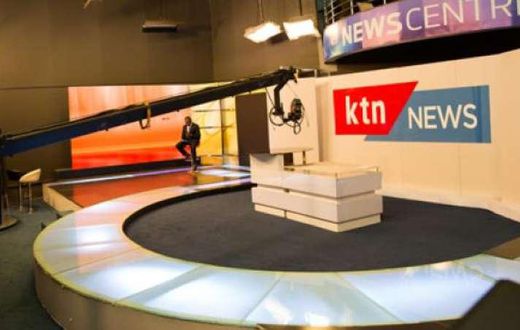 KTN News Studio. The new team Joining KTN Anchors Desk. Frida Mwaka, Jesse Rogers, Brenda Radido, Maalika joins KTN