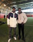 Lotan Salapei and Arsenal star Thomas Partey