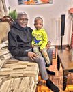 Bonny Khalwale and his grandson Shindishindu
