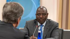 U.S. Secretary of State Antony J. Blinken with President William Ruto during a past meeting
