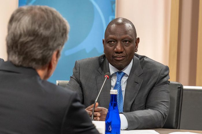 U.S. Secretary of State Antony J. Blinken with President William Ruto during a past meeting