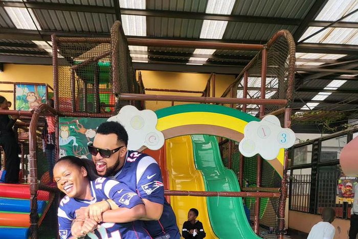 Betty Bayo and her husband Hiram Gitau