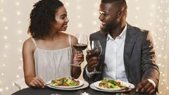 Couple on a date