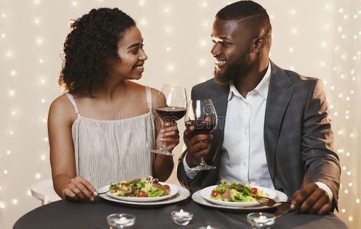 Couple on a date