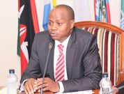 KEMSA CEO Andrew Mulwa speaking during a past event