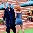 Colonel Mustafa and his ex-girlfriend Noti Flow during happier times