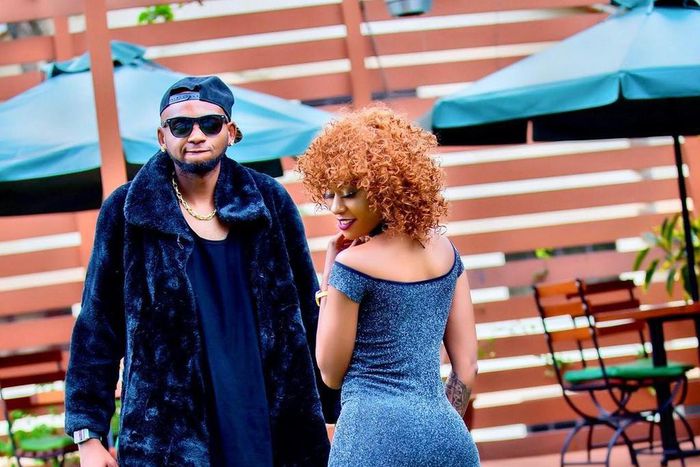 Colonel Mustafa and his ex-girlfriend Noti Flow during happier times