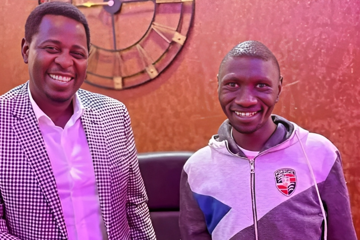 Stivo Simple Boy with businessman Gor Semelango