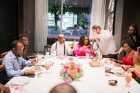 Former Laikipia Woman Rep Cate Waruguru was treated to a sumptuous dinner by her husband Peter Waweru to celebrate her 37th birthday in style.