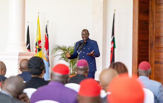 Kenyans react to President Ruto's update after hosting 96 bishops at State House
