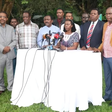 Kalonzo Musyoka and other Azimio leaders during a presser on April 19, 2024