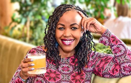Maryanne Mumbi, the president of Women Who Whisky-Nairobi Chapter