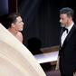 John Cena walked onstage nearly naked while introducing the nominees for best costume design.