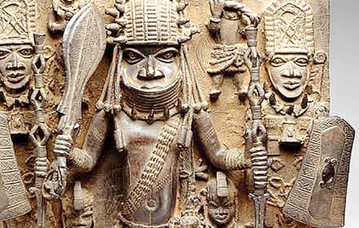 Looted African artifacts