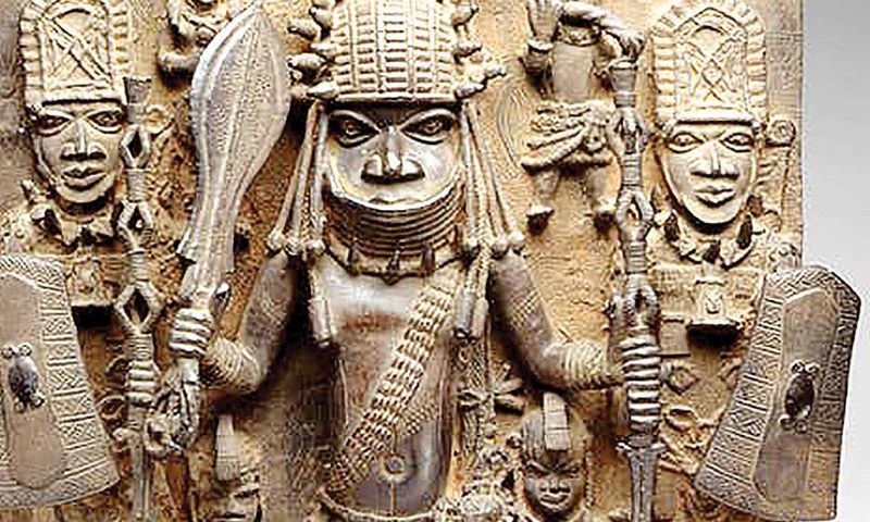 Looted African artifacts