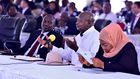 President William Ruto, Uganda's Yoweri Museveni and Tanzainia's Samia Suluhu during a past regional event