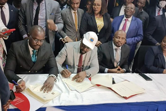 KMPDU officials sign return to work agreement after ending 56-day strike