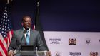 President William Ruto addressing business executives in Atlanta U.S.