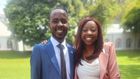 Charlene Ruto with Nathan Kiplangat at State House