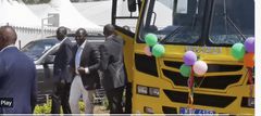 President William Ruto at Owiro Boys high school on July 14, 2023