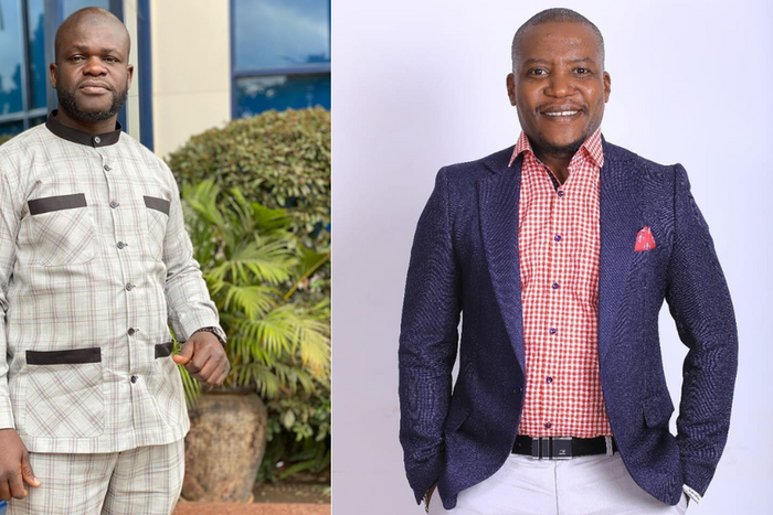 Billy Miya and Emmanuel Mwashumbe