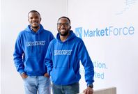 MarketForce co-founders Mesongo Sibuti and Tesh Mbaabu